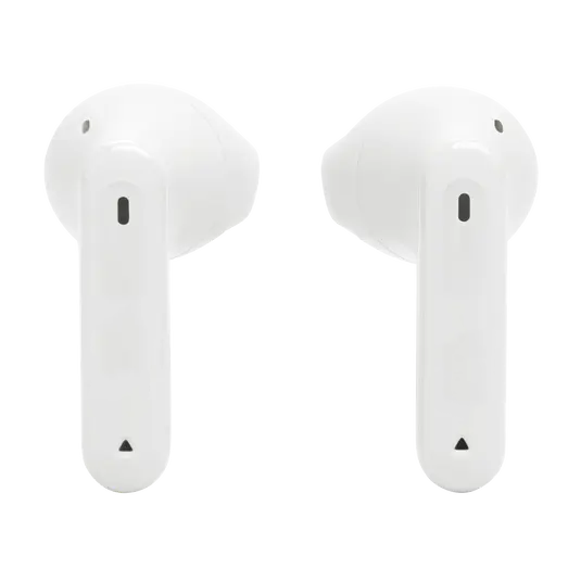 White True Wireless Noise Cancelling Semi In-Ear Earbuds