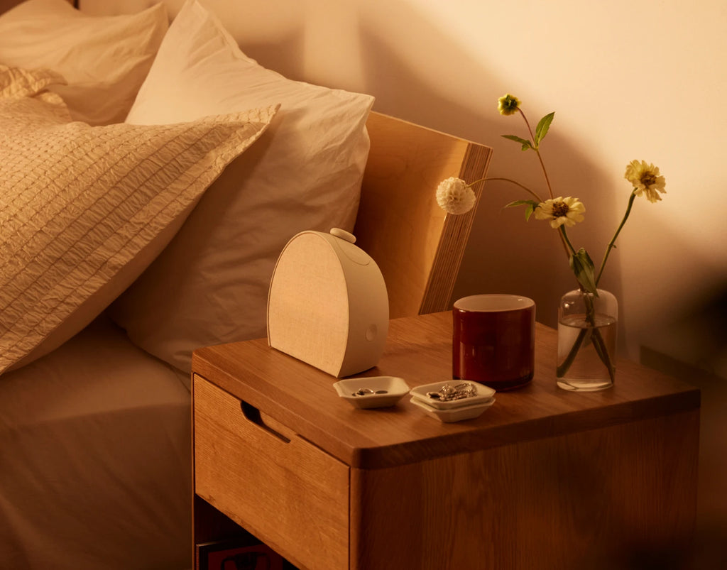 Semicircle Sunrise Wake Sleep Sound Alarm Clock Lamp