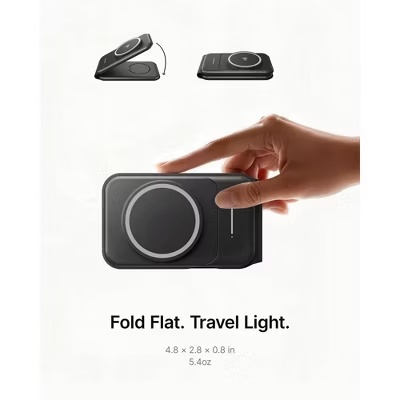 Foldable 3-in-1 Magnetic Wireless Charging Stand