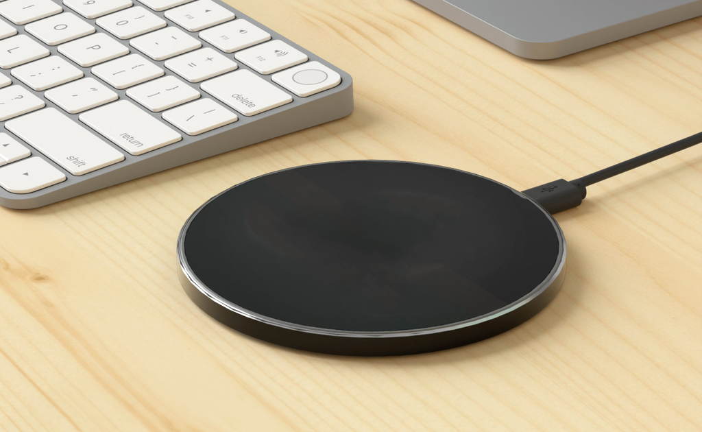 Round Slim 10W Universal Wireless Charging Pad