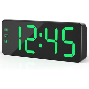 Large LED Digit Digital Bedside Alarm Clock