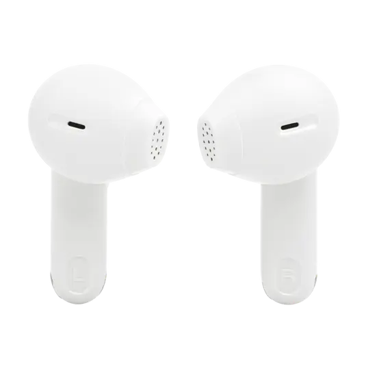White True Wireless Noise Cancelling Semi In-Ear Earbuds