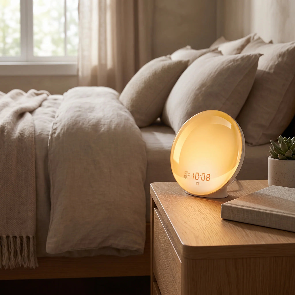 Sunrise Simulation Dual Alarm Night Light Clock