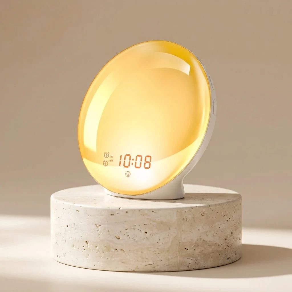 Sunrise Simulation Dual Alarm Night Light Clock