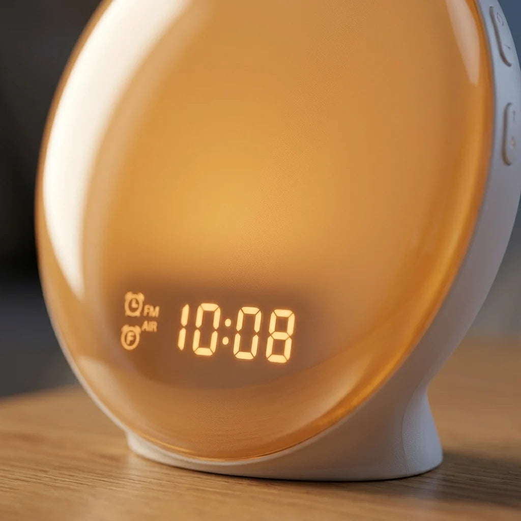 Sunrise Simulation Dual Alarm Night Light Clock