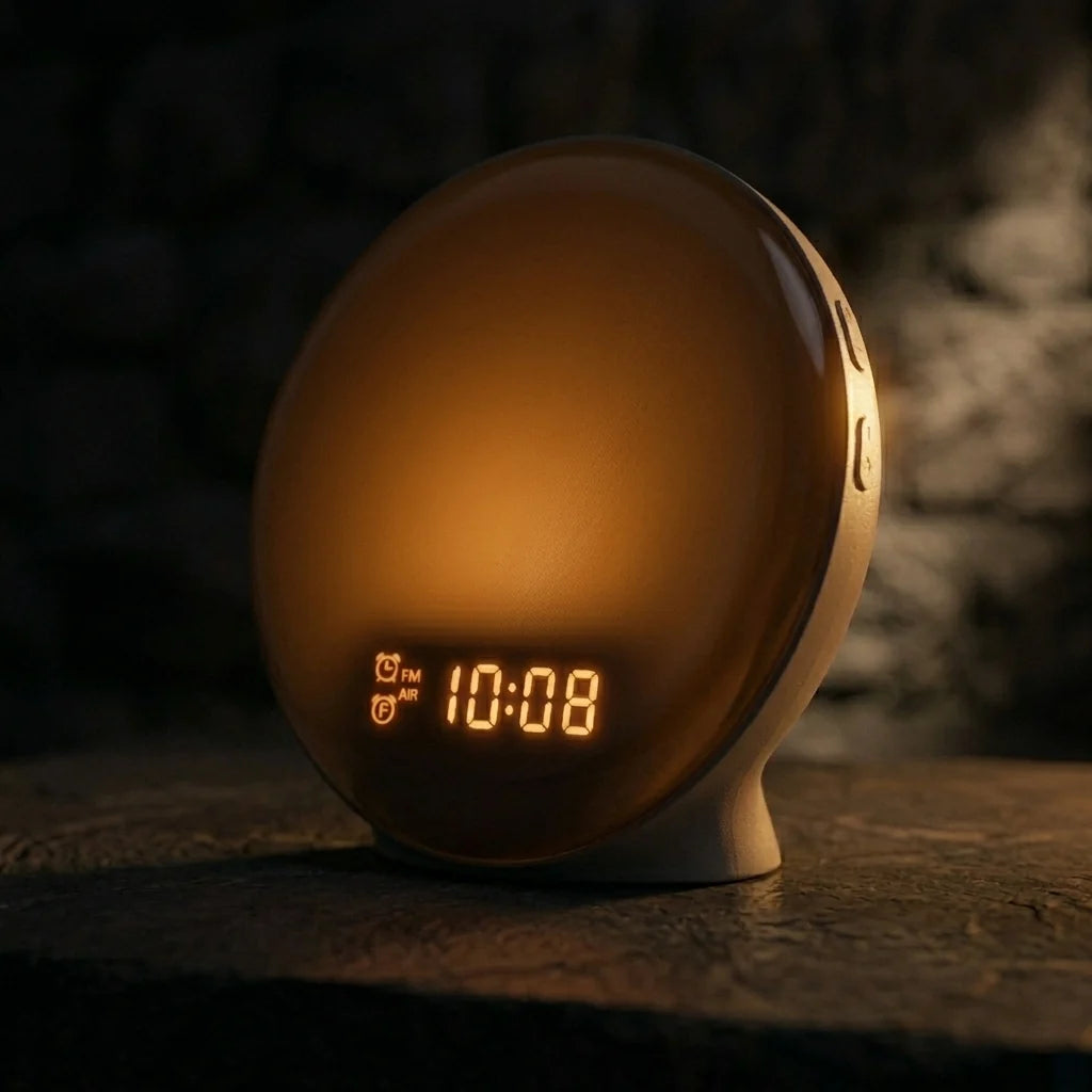 Sunrise Simulation Dual Alarm Night Light Clock